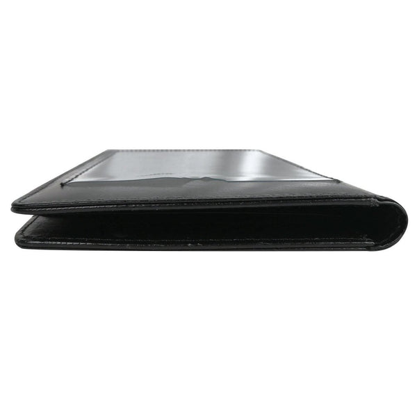 Large Waiter Book Wallet, Premier Waiter Organizer with 11 Pockets, Picture Slot, Coin Purse, Holds 2 Guest Checks | for R/Left Handed Waitress (MSP-350 Black)
