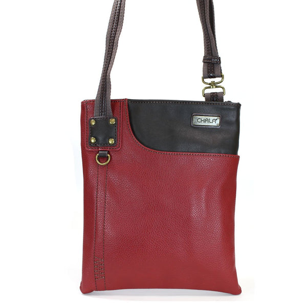 Chala Burgundy Swing Cross-Body Small Phone Purse (Bag Only)