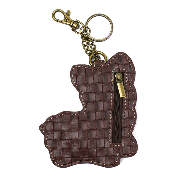 Chala Decorative Purse Charm, Key fob, Coin Purse - Corgi