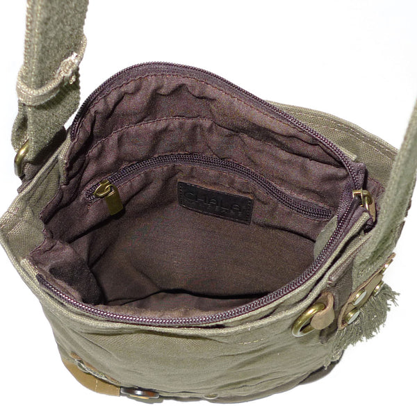 Chala Patch Crossbody Bag+Coin Purse (Sea Turtle) - Animal-Bags.com