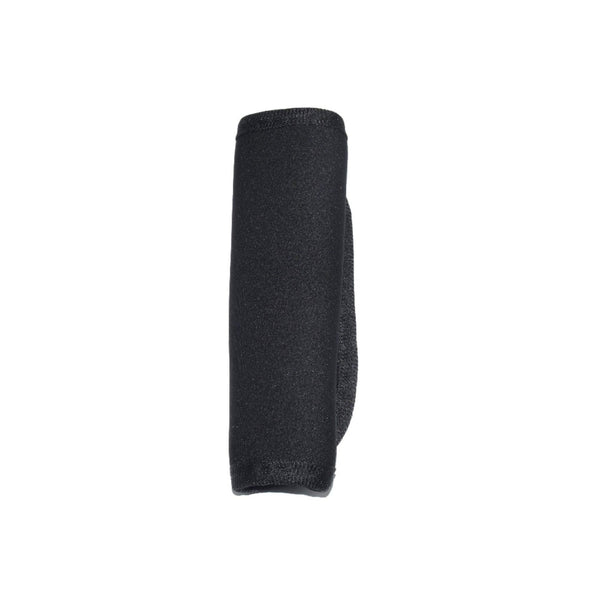 MSP Black Sheet Music Holder | 10.5" x 12" - 3 Rings Choir Folder with Hand Strap for Musician - Large Size (MSP-220-Black)