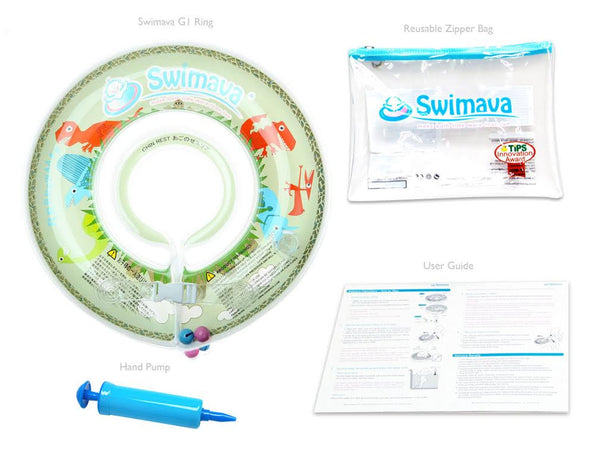 Swimava G1 Starter Ring + G2 Ivory Toddler Body Ring (Value Pack) - Swimava USA - 11